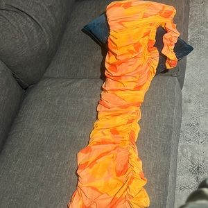 Xs orange dress by Jluxlabel